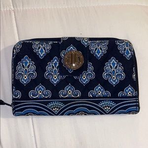 Blue Vera Bradley wallet